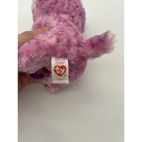 2021 TY Beanie Boo "Eva" Elephant Plush No TY TAG - Picture 6 of 7